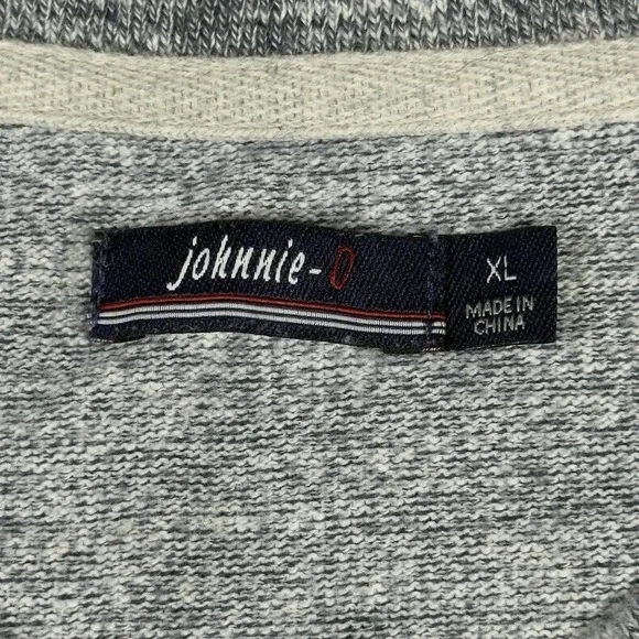 Johnnie-O Golf Sweatshirt Men's Heather Wake Stretch Crew Neck Long Sleeve sz XL - Picture 3 of 8